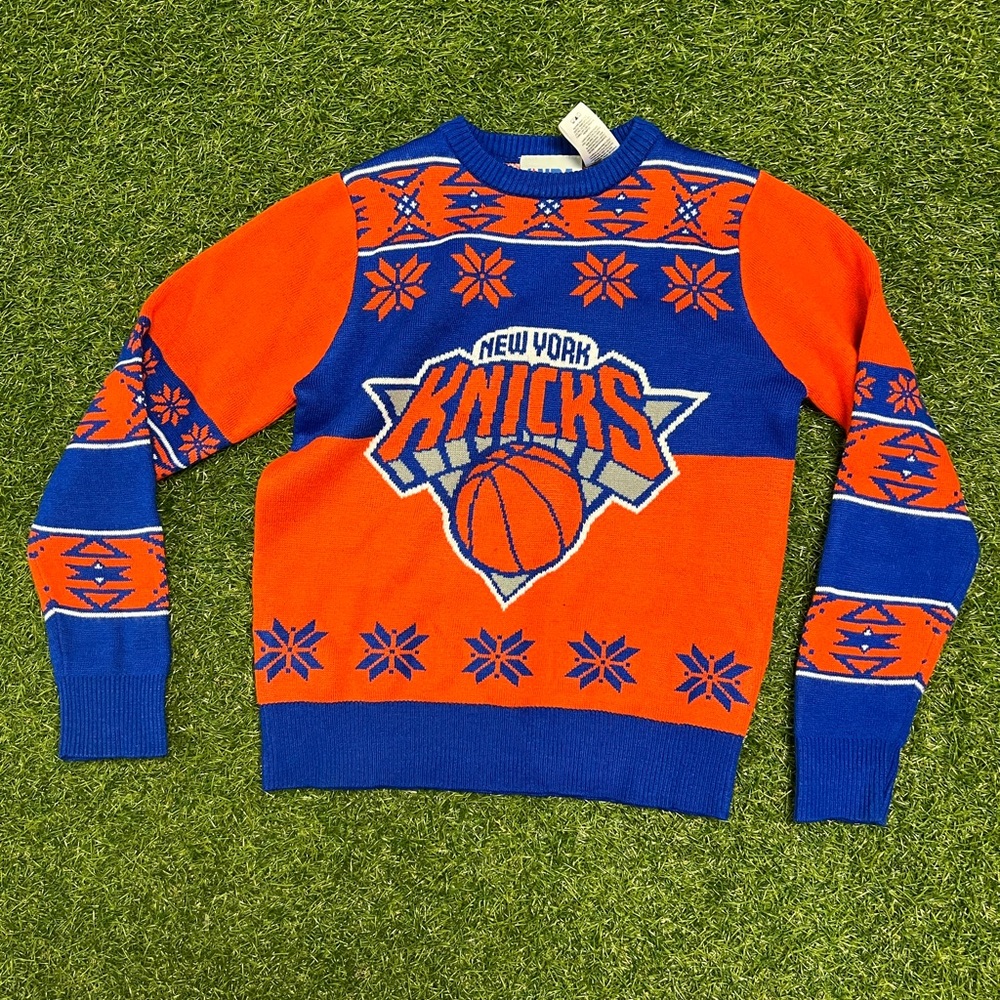 Kids New York Knicks Ugly Sweater